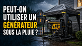 Peut-on utiliser un générateur sous la pluie ? Conseils de sécurité essentiels que chaque propriétaire doit connaître