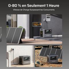 AFERIY Haven3000 P300 Station D'énergie Portable une Capacité D'extension | 3000W 2048Wh - 10240Wh