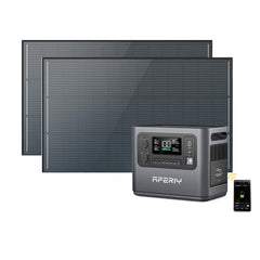 AFERIY P210 Station D'énergie Portable 2400W 2048Wh Argent
