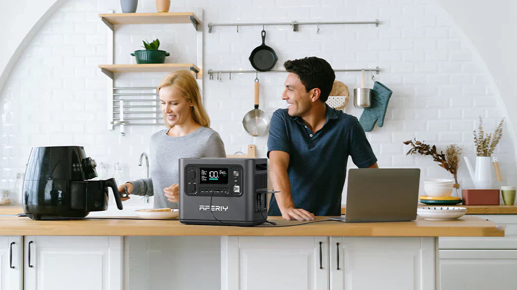consommation air fryer