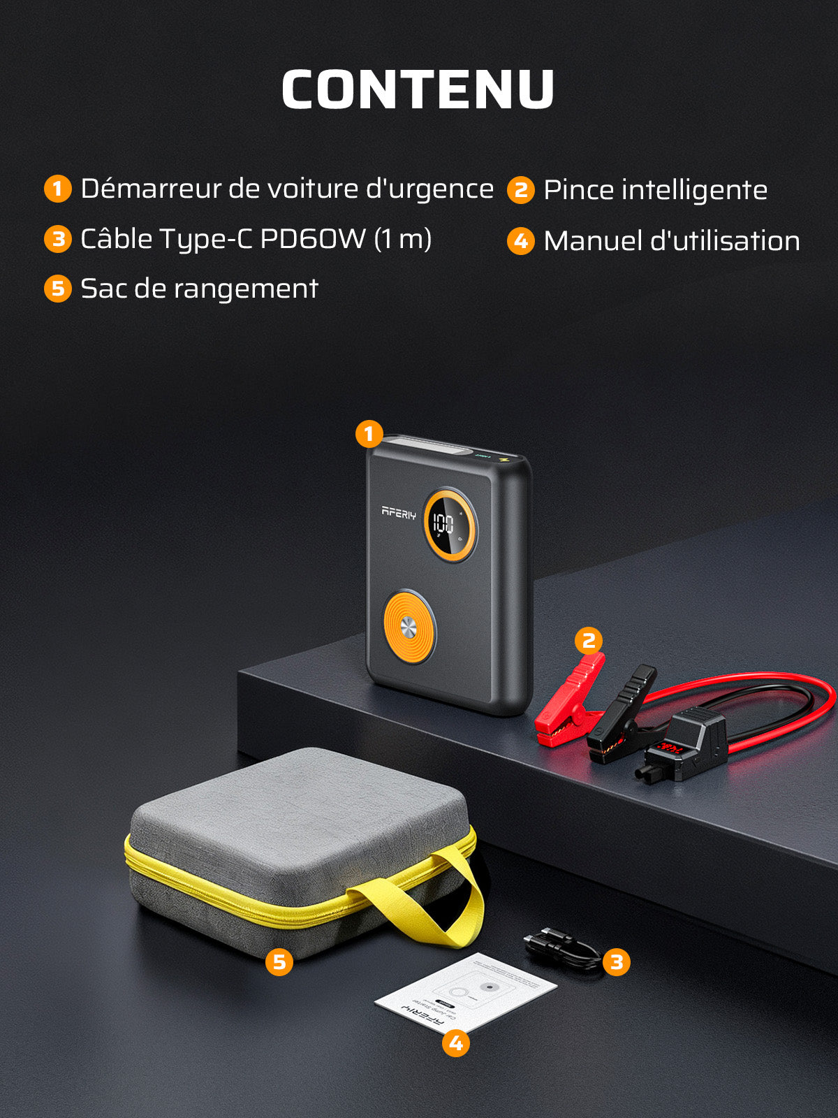 booster pour batterie de voiture
