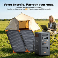 AFERIY AF-SA100 Panneau Solaire Portable Bifacial 100W