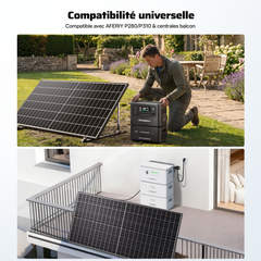 AFERIY ‎‎AF-SG580 580W Rigide Panneau Solaire IP68