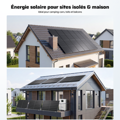 AFERIY ‎‎AF-SG580 580W Rigide Panneau Solaire IP68