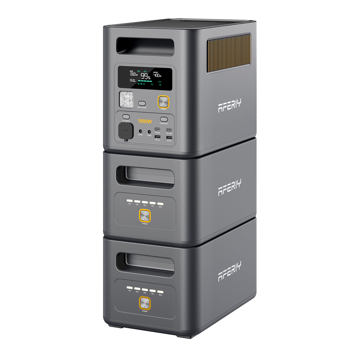 AFERIY Nomad1800 Pro Station D'énergie Portable Une Capacité D'extension | 1800W 1024Wh - 5120Wh