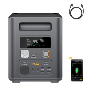AFERIY Nomad1800 Pro Station D'énergie Portable Une Capacité D'extension | 1800W 1024Wh - 5120Wh