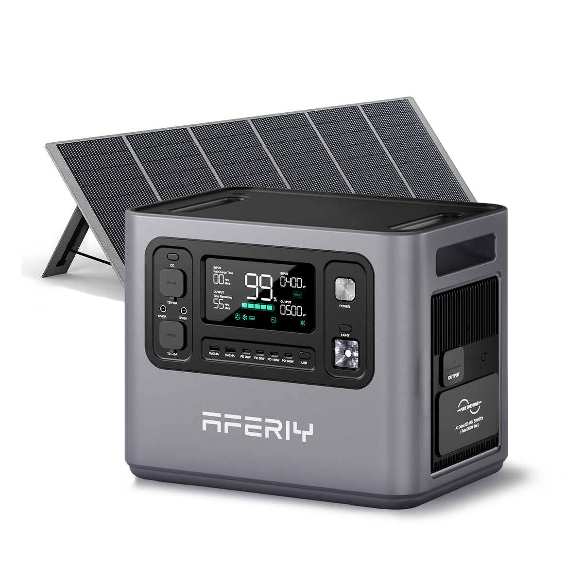 AFERIY P280 2800W Générateur Solaire une Capacité D'extension