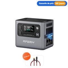 AFERIY P280 Station D'énergie Portable une Capacité D'extension | 2800W 2048Wh - 10240Wh