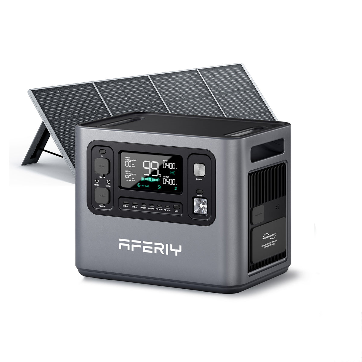 AFERIY P280 2800W Générateur Solaire une Capacité D'extension