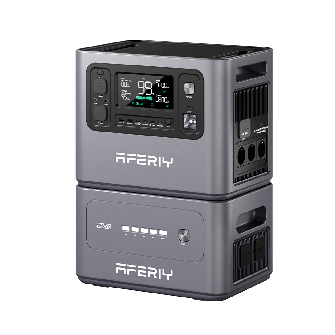 AFERIY P280 Station D'énergie Portable une Capacité D'extension | 2800W 2048Wh - 10240Wh