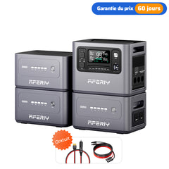 AFERIY P280 Station D'énergie Portable une Capacité D'extension | 2800W 2048Wh - 10240Wh