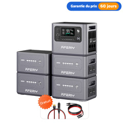 AFERIY P280 Station D'énergie Portable une Capacité D'extension | 2800W 2048Wh - 10240Wh
