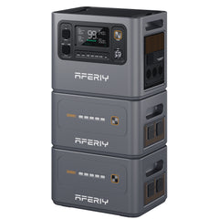 AFERIY Haven3000 P300 Station D'énergie Portable une Capacité D'extension | 3000W 2048Wh - 10240Wh