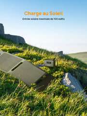 batterie externe panneau solaire