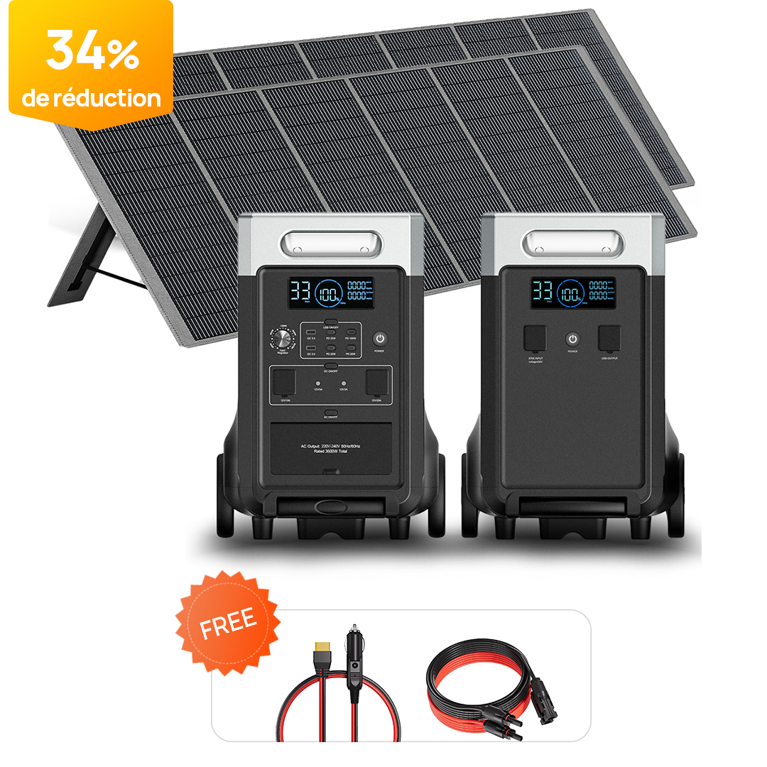 generateur solaire 3840wh