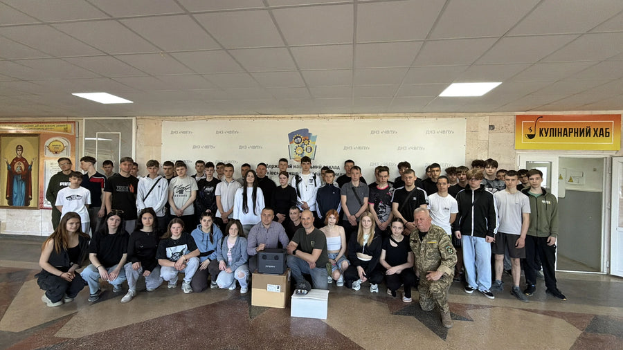 Une station d'énergie AFERIY soutient l'apprentissage dans une école ukrainienne