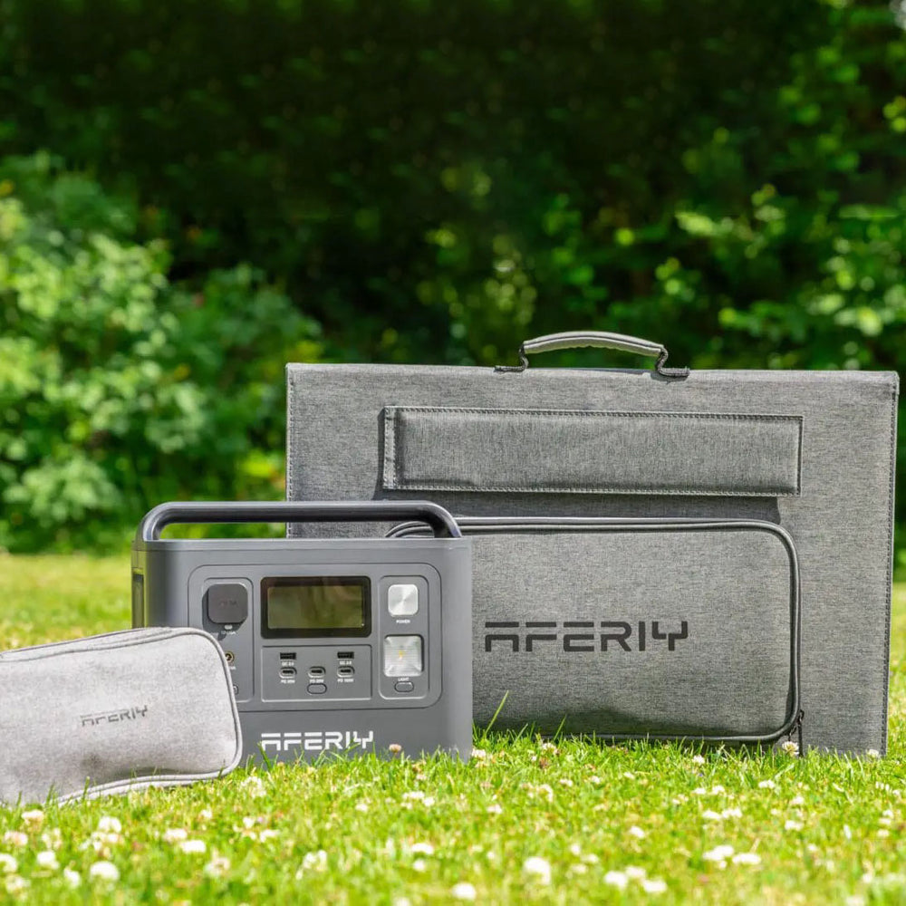 batterie nomade avec panneau solaire