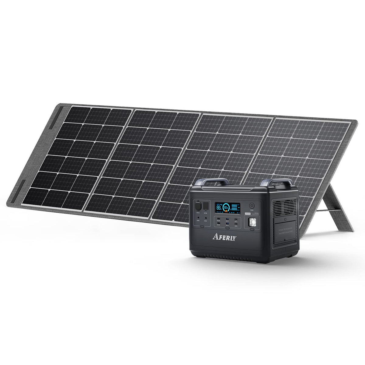Générateur solaire portable/Accu | Prise portable 230V / 1500W / 1484Wh |  Mobisun